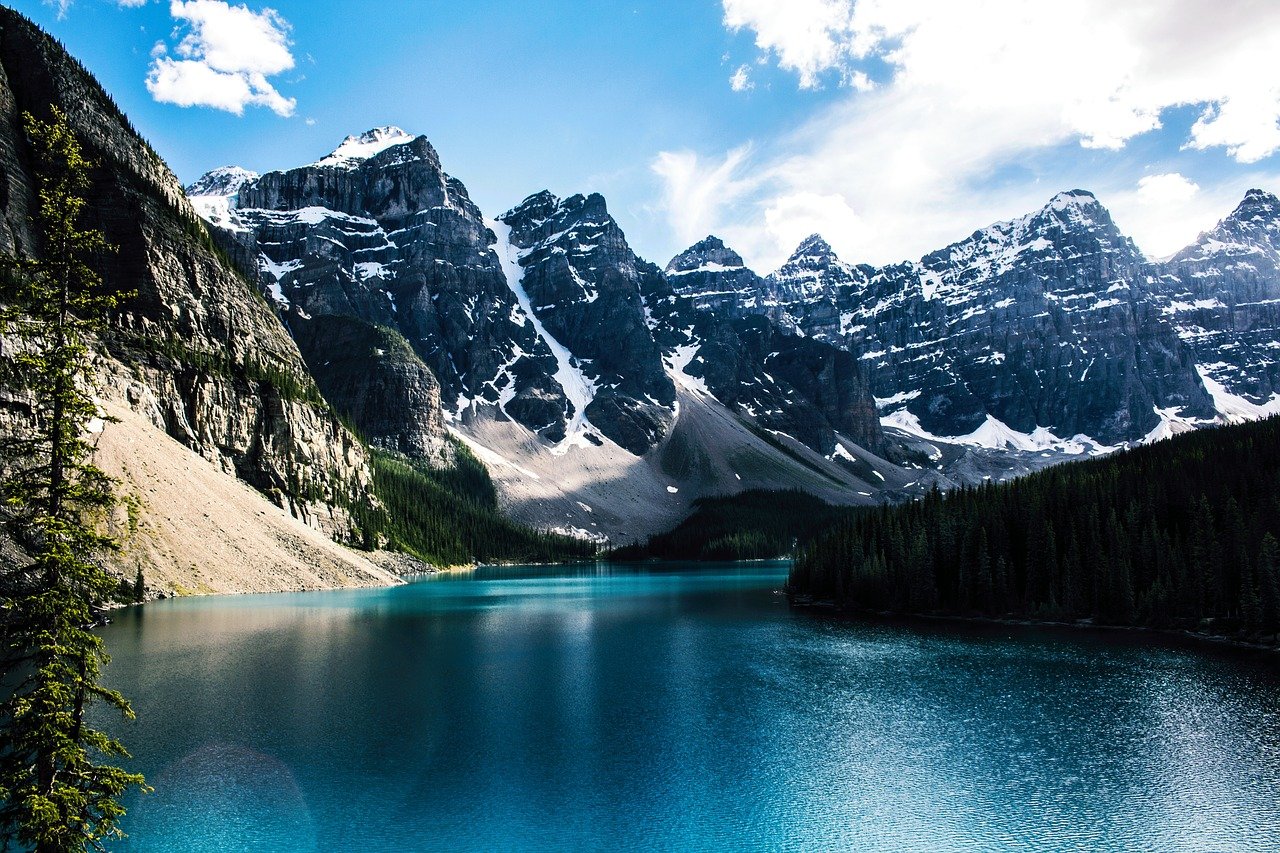 Mountain lakes Canada