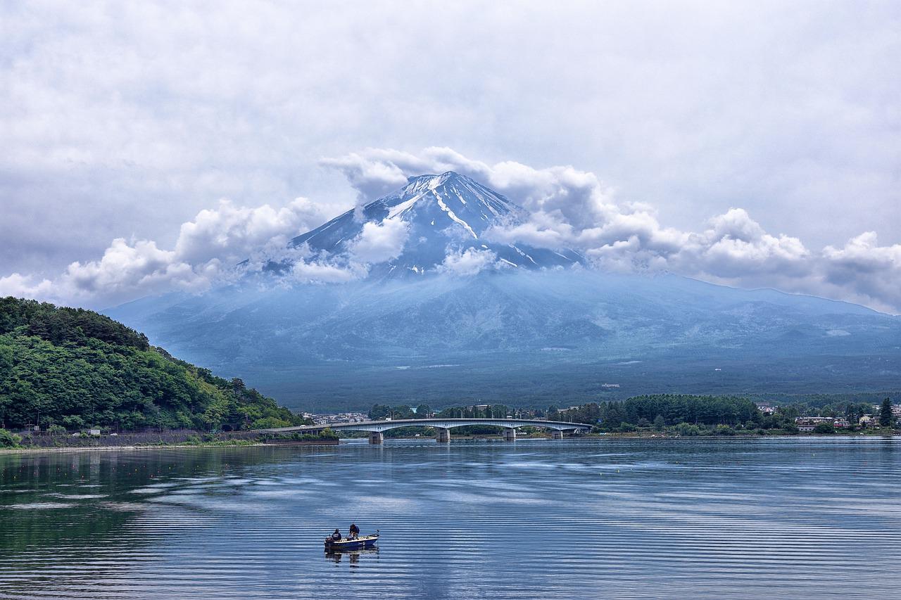 beautiful mountain Japan