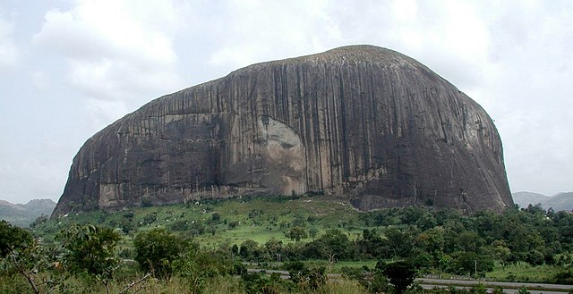 hilly places in Nigeria