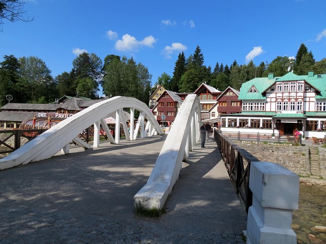 ski resort town in czech republic